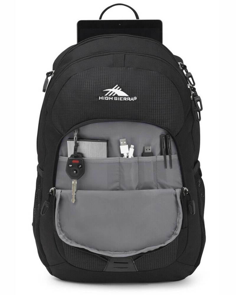 High Sierra Daio Backpack Black High Sierra Sport Company 105158-1041 